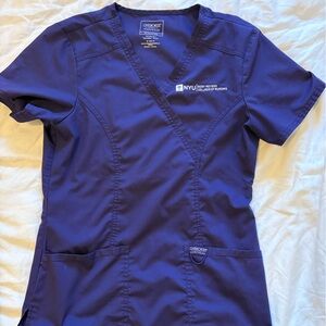 NYU scrub top